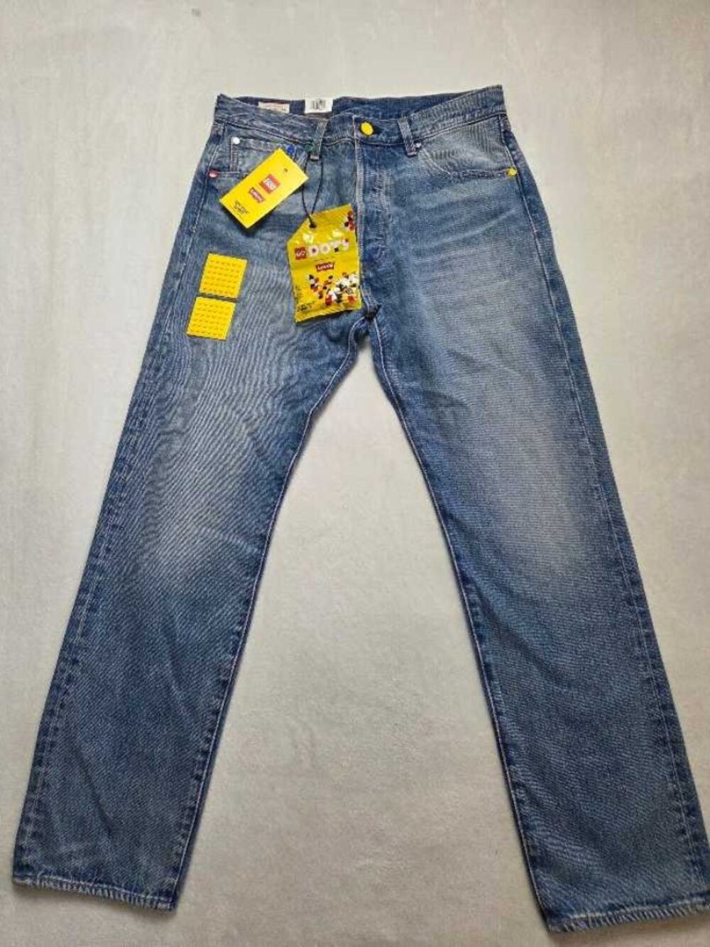 New 33x32 Levi's X Lego Collection colab 501 93' Straight Fit jeans